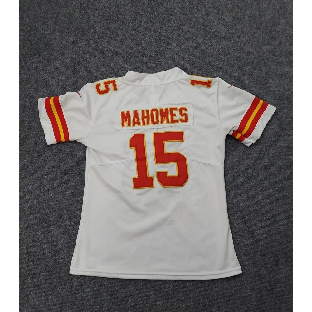Kansas City Chiefs Mahomes Nike Jersey‎ Youth Large NFL Onfield White *SPOTS